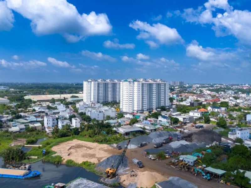  Chung cư phía Tây TP.HCM tăng trưởng cả giá bán và giá thuê