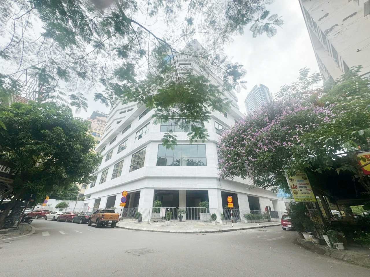 Cho thuê toà nhà 9 tầng khu đô thị Mễ Trì phù hợp kinh doanh